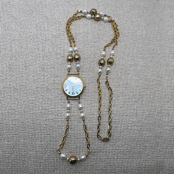 T-23 Real Pearl and gold, elegant and timeless.
